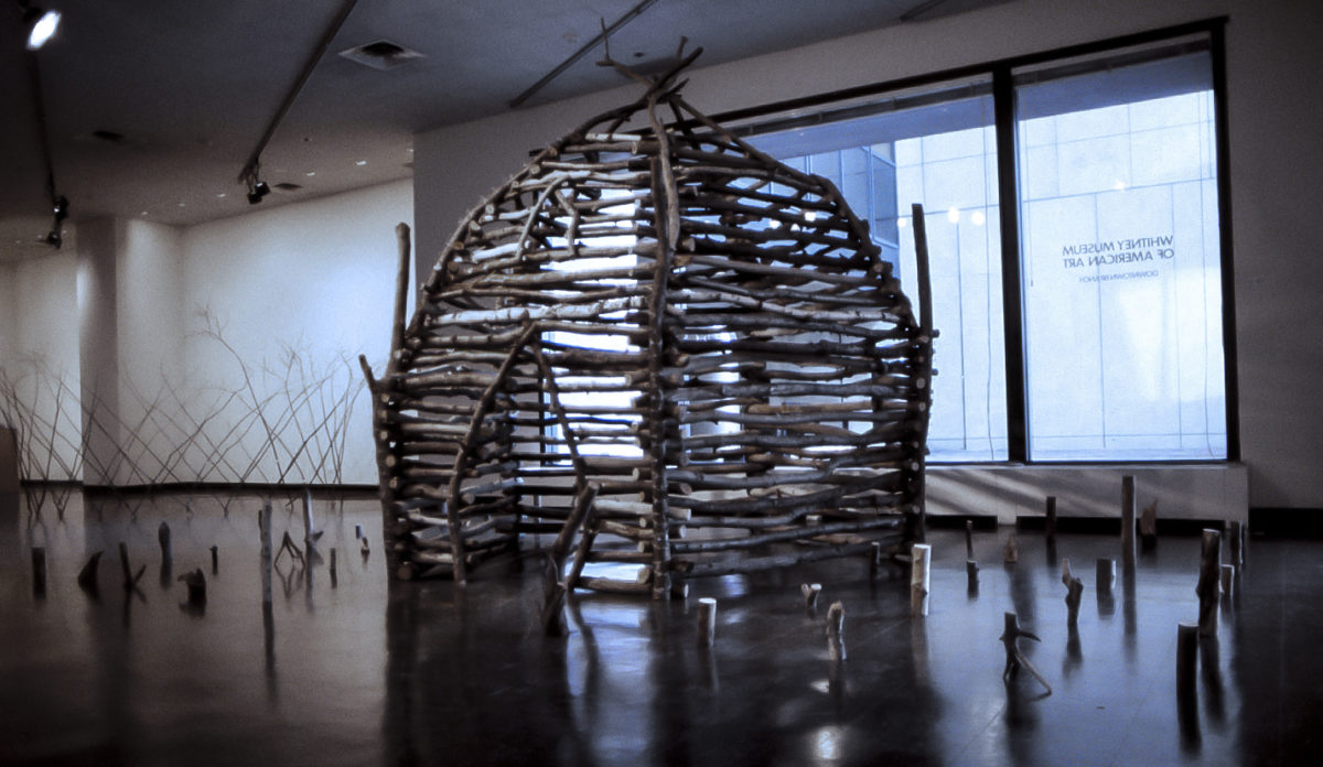 Installation by Harriet Feigenbaum - A Pentagonal domed Building
