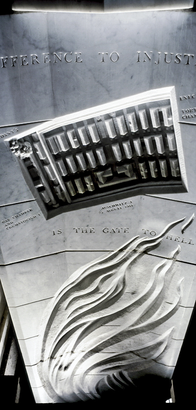 Holocaust Memorial - installation by Harriet Feigenbaum