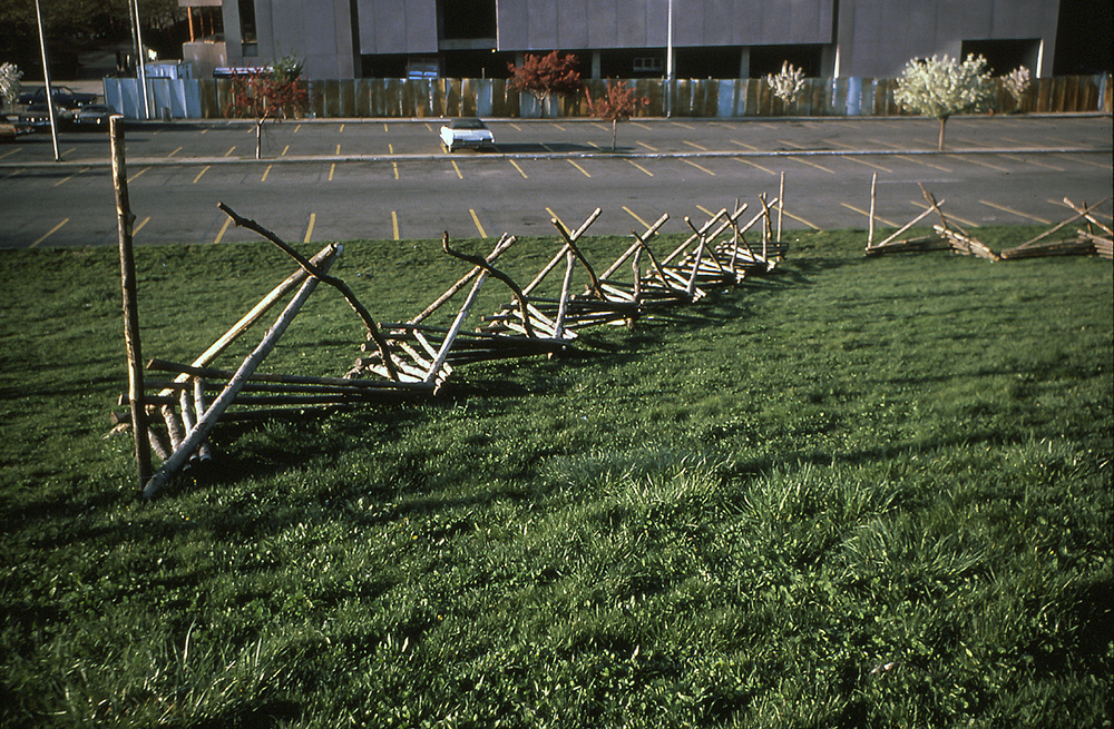 Parking Lot Pentagon Off Washington Avenue - environment commission by Harriet Feigenbaum