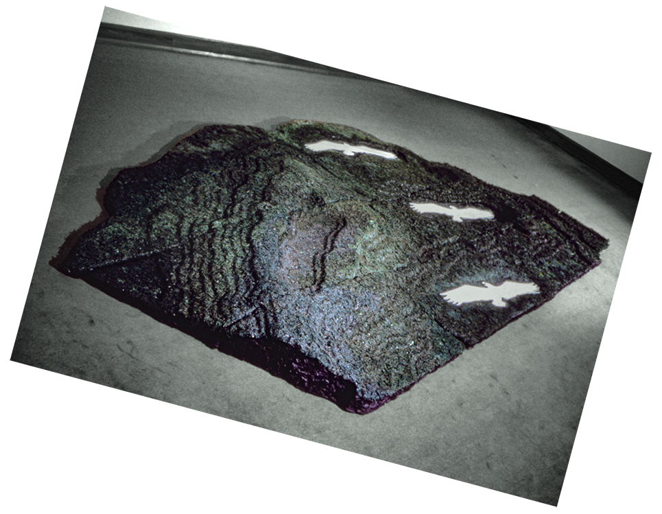 Wetlands for Wildlife - installation by Harriet Feigenbaum